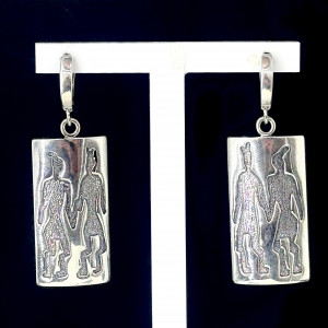 Серьги из серебра с0155