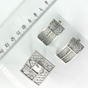 Серьги из серебра с0252