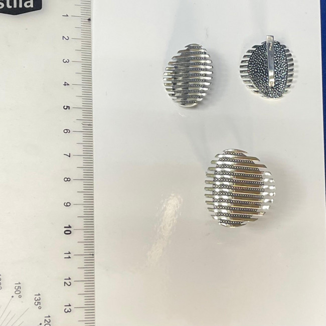 Серьги с0258 (10.18 г), серебро купить в интернет-магазине Циркон С