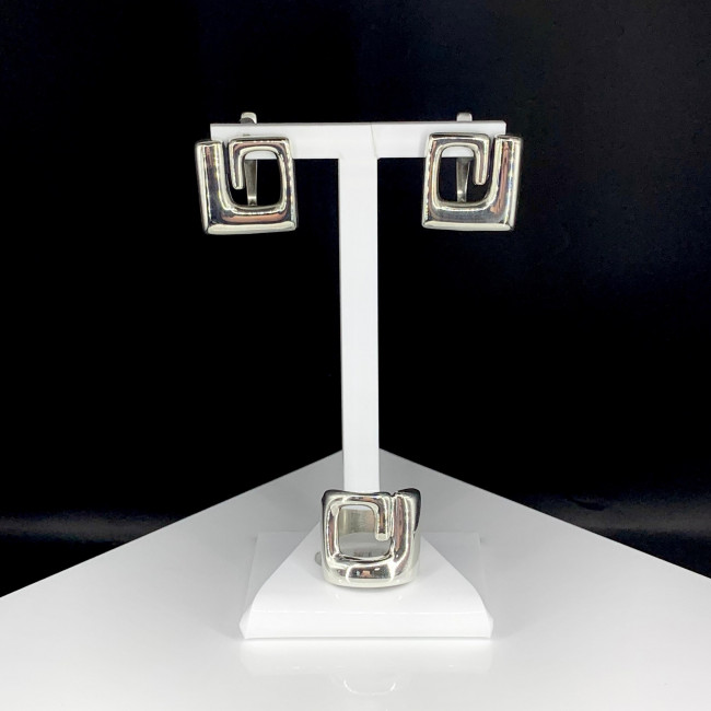 Серьги с0268 (9.60 г), серебро купить в интернет-магазине Циркон С