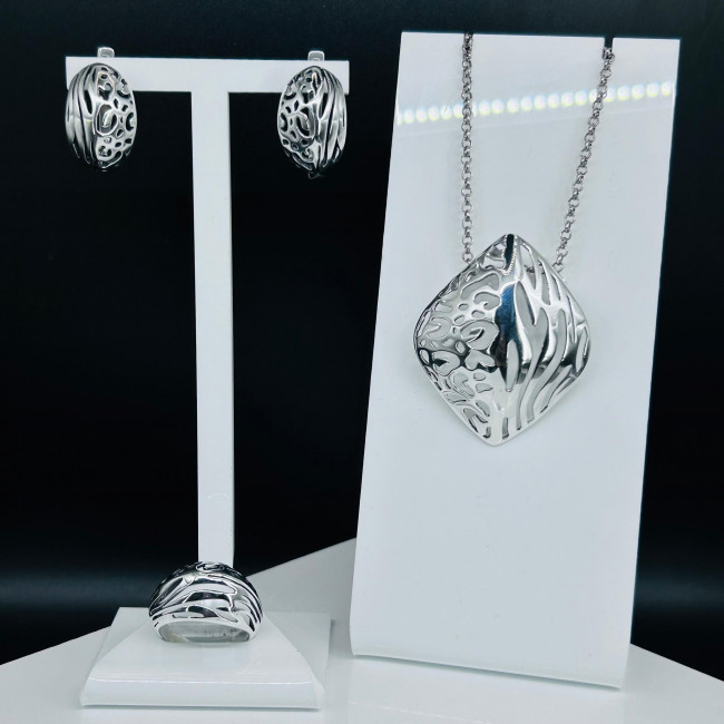 Серьги с0270 (7.59 г), серебро купить в интернет-магазине Циркон С