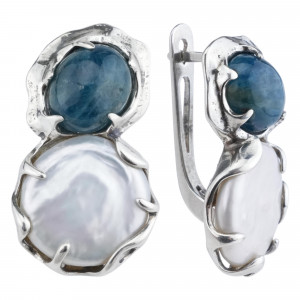 Серьги из серебра с10002