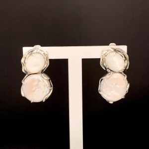 Серьги из серебра с10002