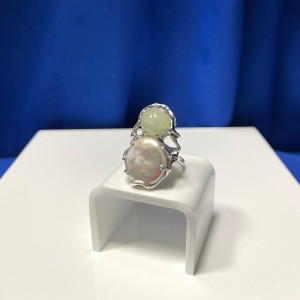 Кольцо из серебра к10002