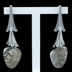Серьги из серебра с10003