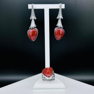 Серьги из серебра с10003
