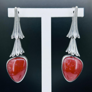 Серьги из серебра с10003