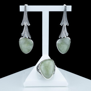 Серьги из серебра с10003