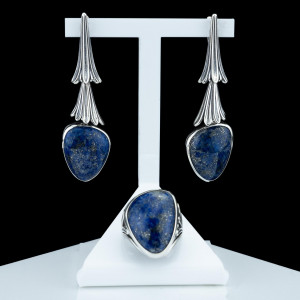Серьги из серебра с10003