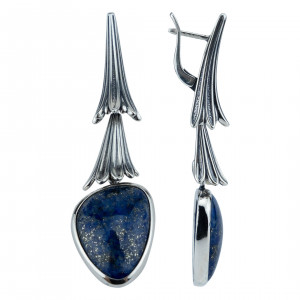 Серьги из серебра с10003