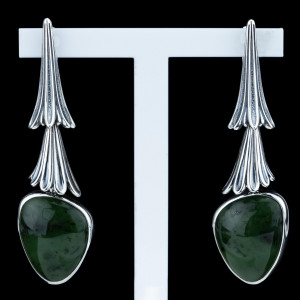 Серьги из серебра с10003