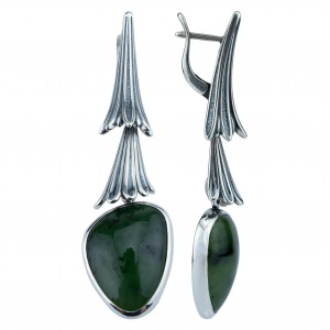 Серьги из серебра с10003
