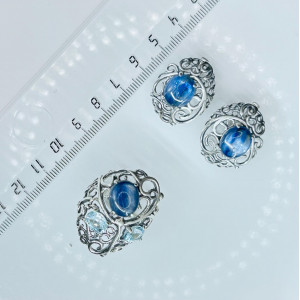 Серьги из серебра с10005