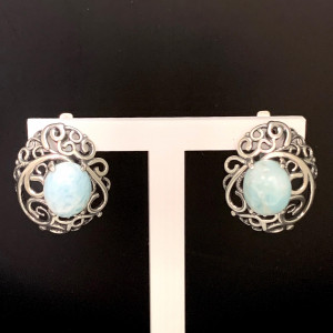 Серьги из серебра с10005