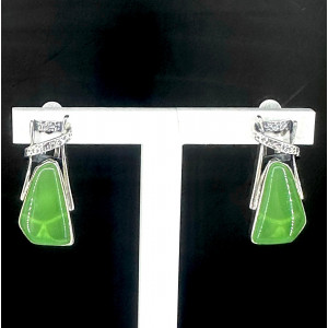 Серьги из серебра с10008