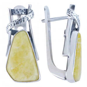 Серьги из серебра с10008