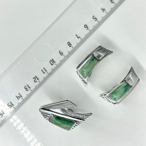 Серьги из серебра с10010