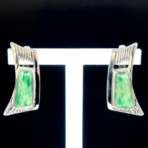 Серьги из серебра с10010