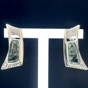 Серьги из серебра с10010