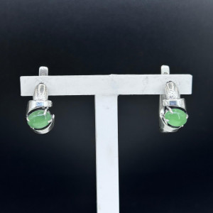 Серьги из серебра с10011