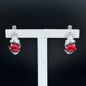 Серьги из серебра с10011