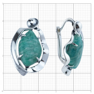 Серьги с10021