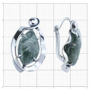 Серьги с10021