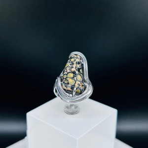 Кольцо из серебра к10045