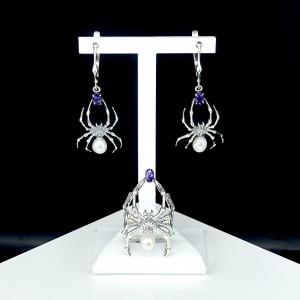 Серьги из серебра
с10067 Серьги из серебра
с10067