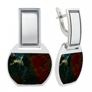 Серьги из серебра с10078