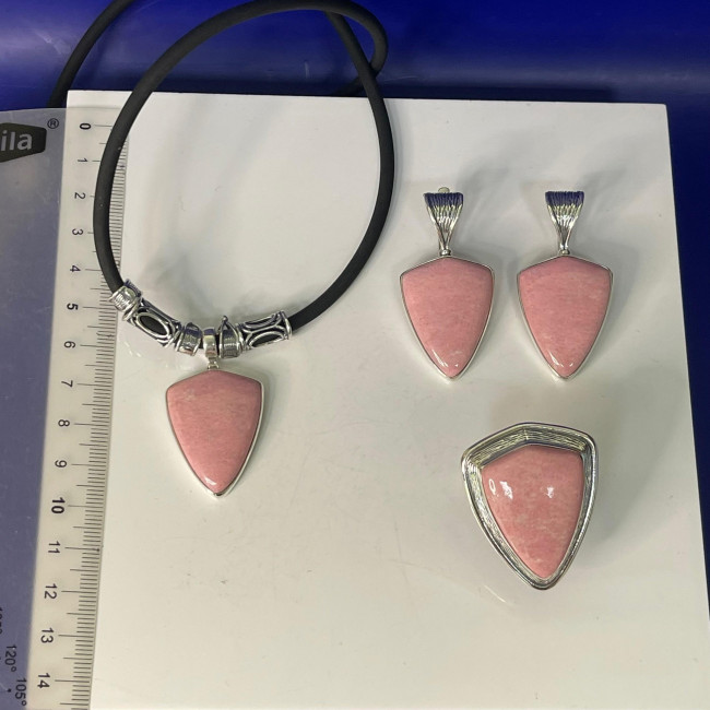 Серьги с10089 (19.65 г), серебро, розовый, тулит купить в интернет-магазине Циркон С