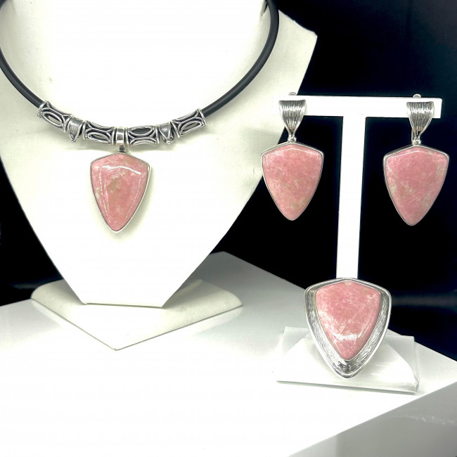 Серьги с10089 (19.65 г), серебро, розовый, тулит купить в интернет-магазине Циркон С