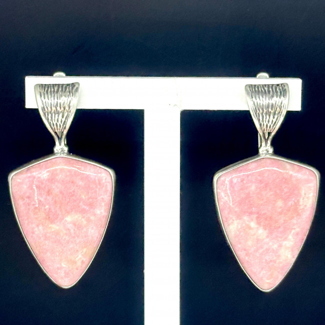 Серьги с10089 (19.65 г), серебро, розовый, тулит купить в интернет-магазине Циркон С