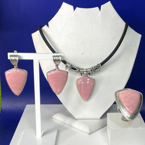 Серебряное колье кл10089