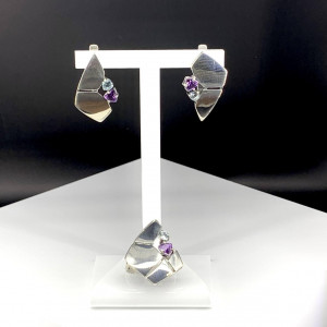 Серьги из серебра с10099