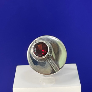 Кольцо к10120 (4.60 г), серебро,  Красный Гранат купить в интернет-магазине Циркон С