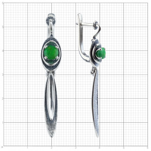 Серьги с10125