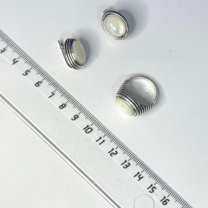 Кольцо из серебра к10129