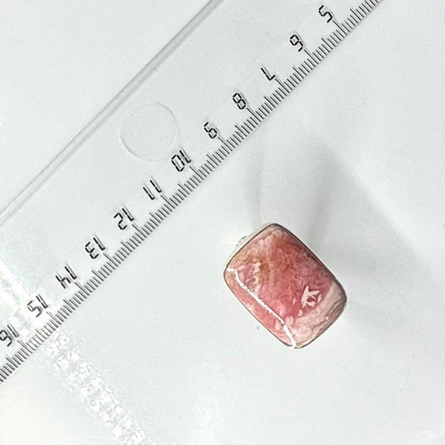 Кольцо к10147 (12.26 г), серебро, розовый, родохрозит купить в интернет-магазине Циркон С