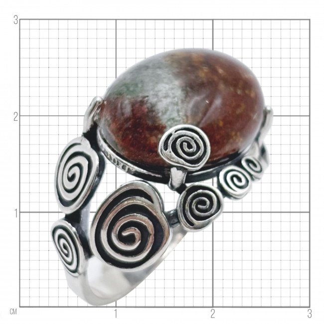 Серебряное кольцо Циркон к10155, коричневый, кварц Кольцо к10155 (6.95 г), серебро, коричневый, кварц купить в интернет-магазине Циркон С