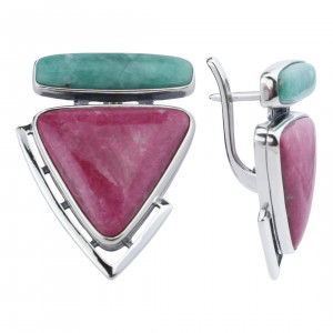 Серьги из серебра с10157