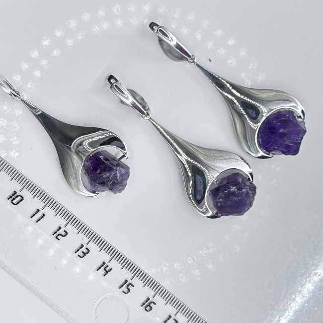 Серьги с10161 (13.92 г), серебро, голубой, аквамарин купить в интернет-магазине Циркон С