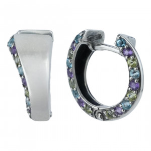 Серьги из серебра с10226