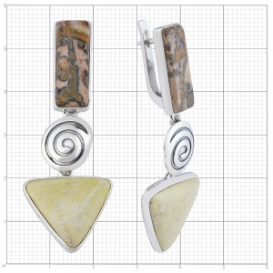 Серьги с10228 Серьги с10228