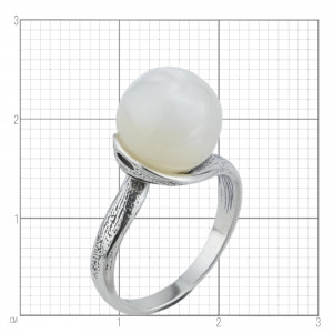 Серебряное кольцо к10267