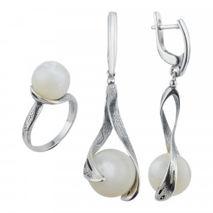 Серебряное кольцо к10267