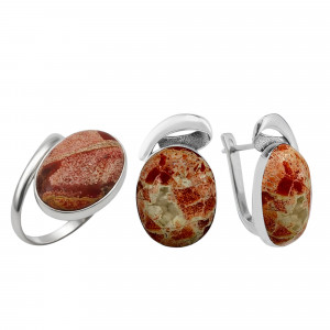 Кольцо из серебра к10278
