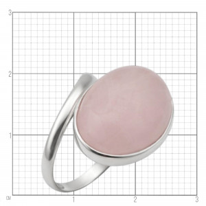 Кольцо из серебра к10278