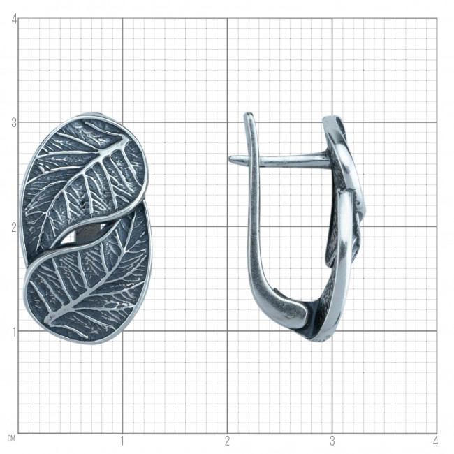 Серьги с10282 (5.99 г), серебро купить в интернет-магазине Циркон С