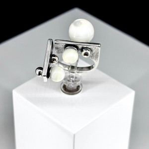 Кольцо из серебра к10285